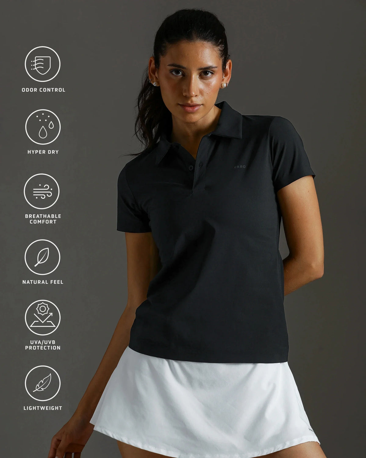 Barely There Tech Polo