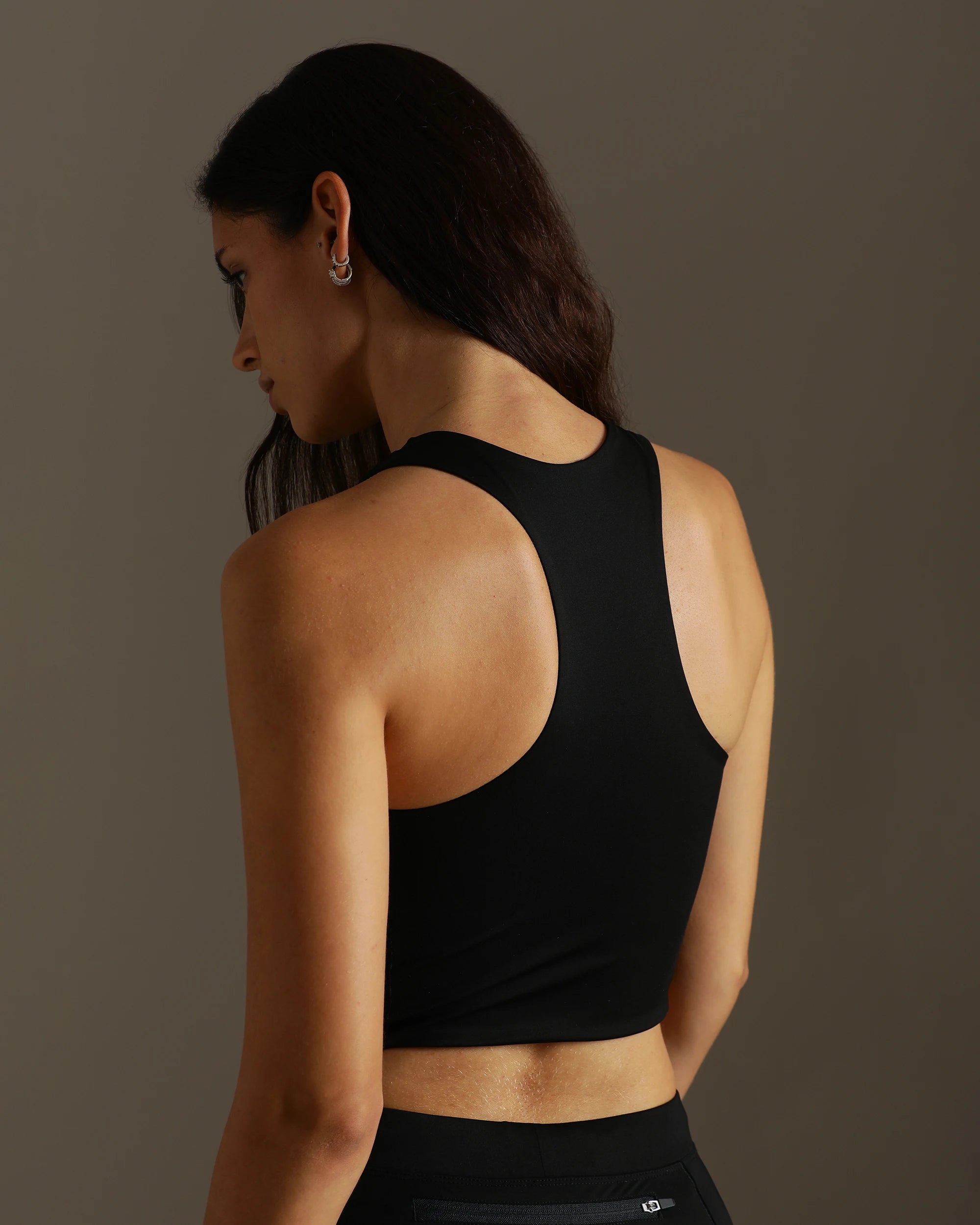 Barely There High Impact Crop Bra