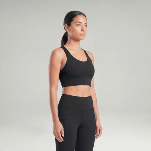 Luxe Performance Crop Top Sports Bra